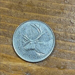 Canadian 25 Cent 1984 Canadian quarter coin collectors RARE